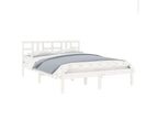 White Solid Wood Bed 120x200 3 FWQI01679