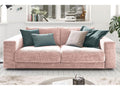 Sofa - Pink corduroy velvet - Domopure QIQM15537
