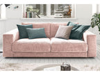 Sofa - Pink corduroy velvet - Domopure QIQM15537