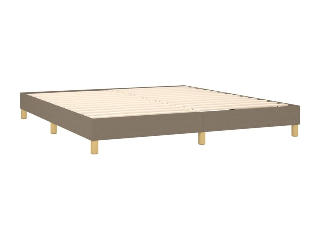 Chicyla 180x200 cm upholstered bed base with mattress, fabric JLJT57307