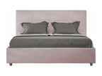 Chicyla Glycine 160x200 Upholstered Double Storage Bed in Microfiber JPYE59405