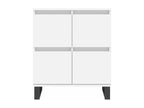 3-piece buffet set, white engineered wood, HTJY12082