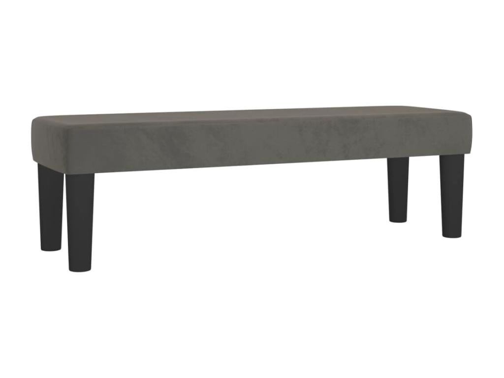 Domopure bed base and mattress, Dark Grey 200x200 Velvet LYBI91331