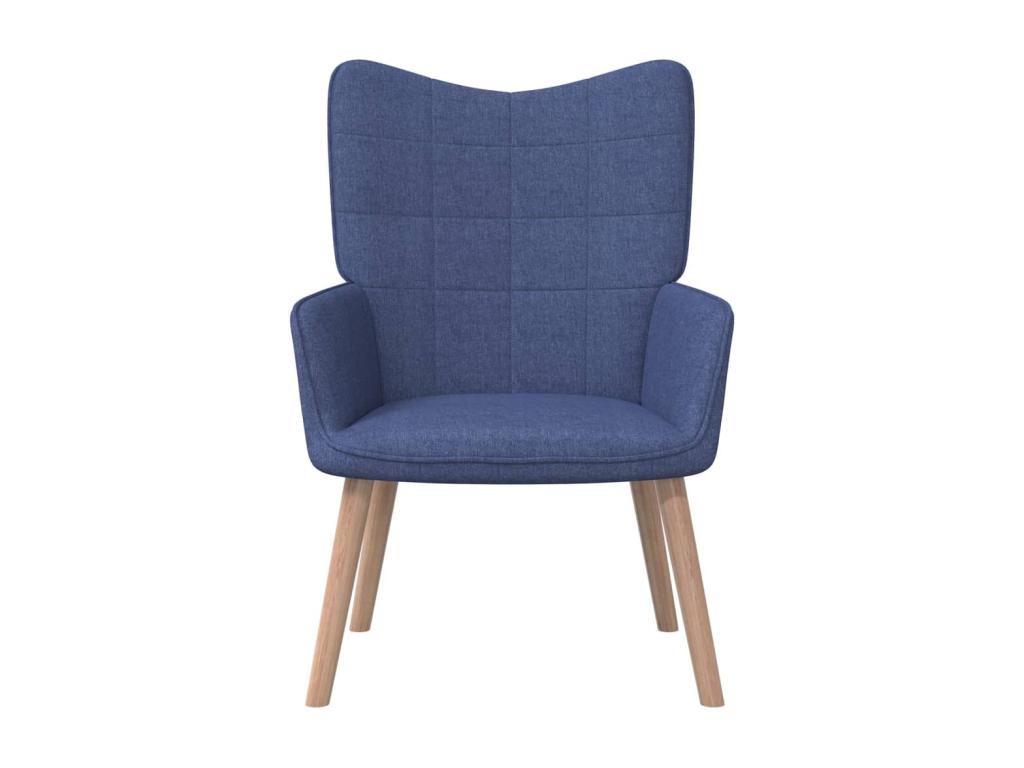 Blue Fabric Relaxation Chair TCRO01604