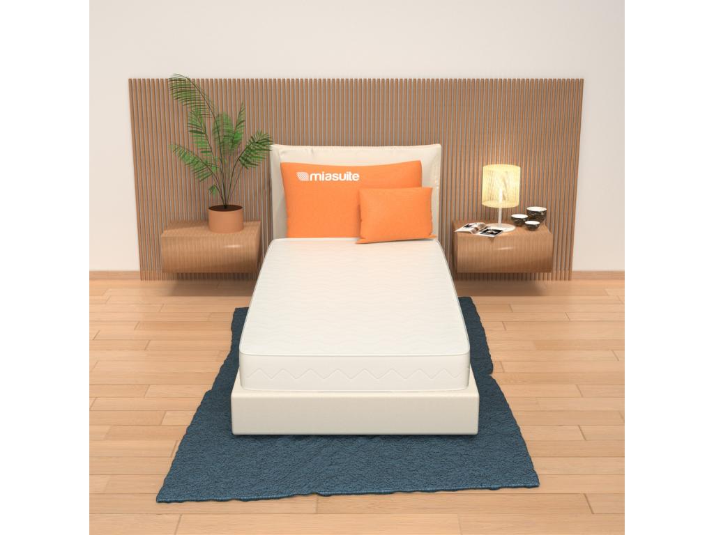 Mattress 90x190 cm, 20 cm high - made of non-deformable orthopedic Waterfoam - Smart ZRJZ37867