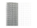 Aviary wire mesh, galvanized steel, 25x0.5 m, silver, 3 PASI96478