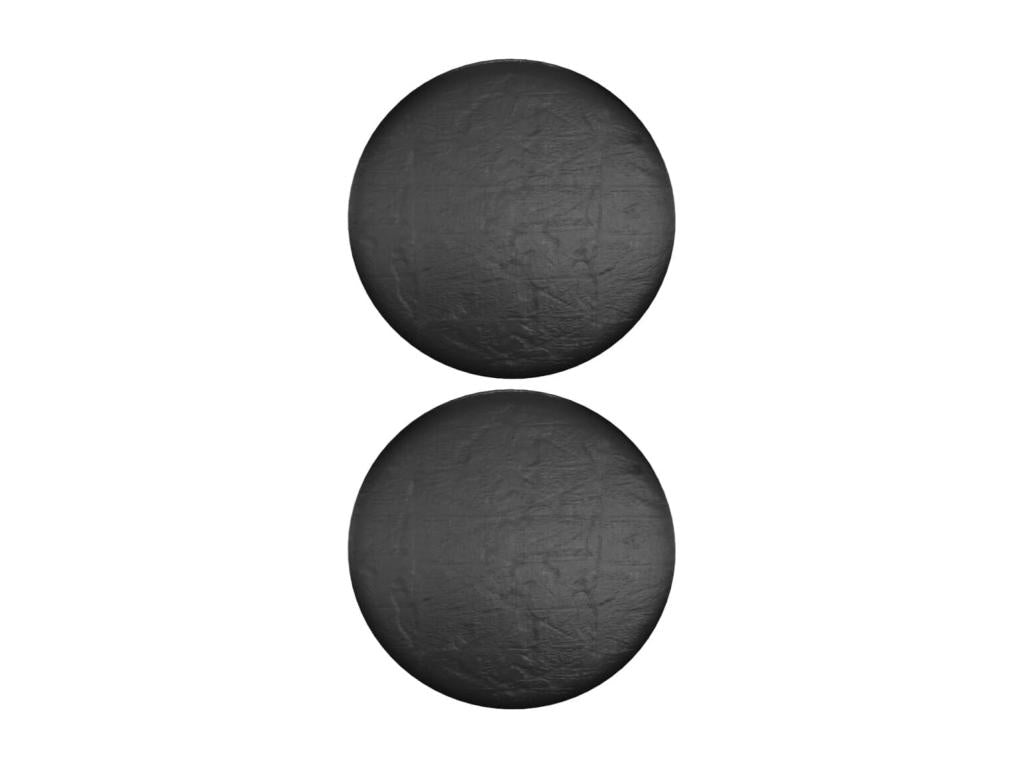 Garden furniture covers, 2 pieces, 10 eyelets, 230x90 cm, round, OYYL70253