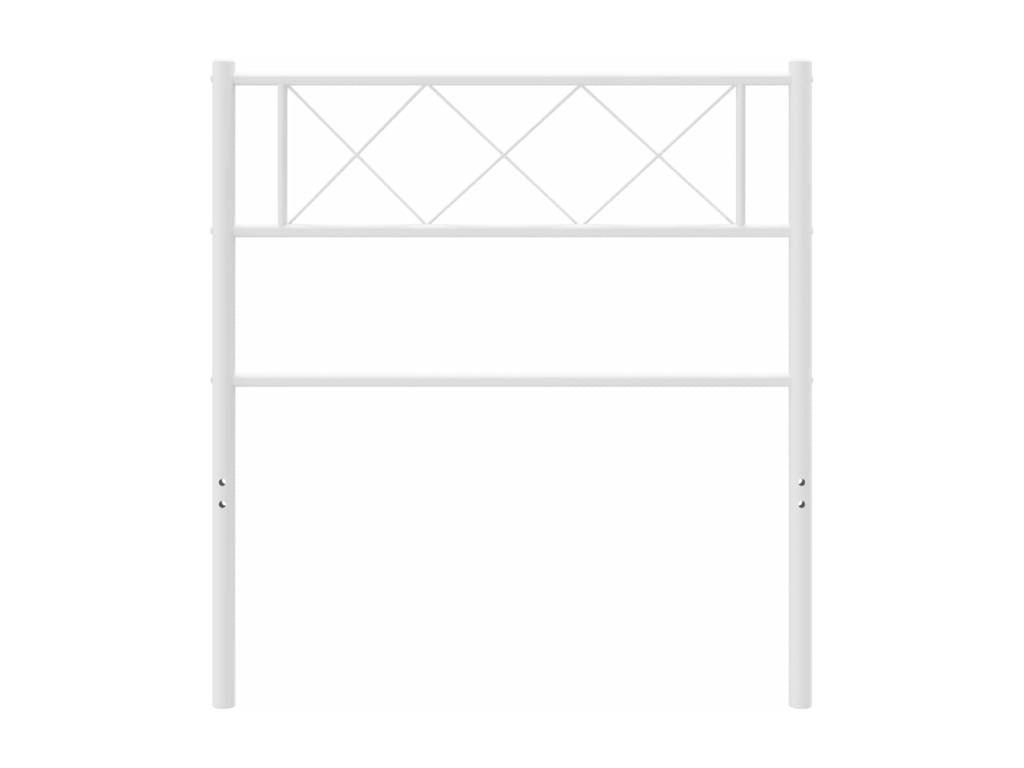 White metal headboard 100cm PZQA60286