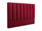 Domopure - Domopure 180x120cm red velvet headboard - 180x8x120cm XAQX70769