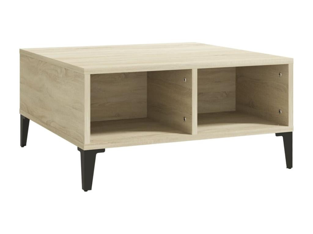Chicyla Oak Coffee Table 60x60x30 cm Chipboard PABV24785