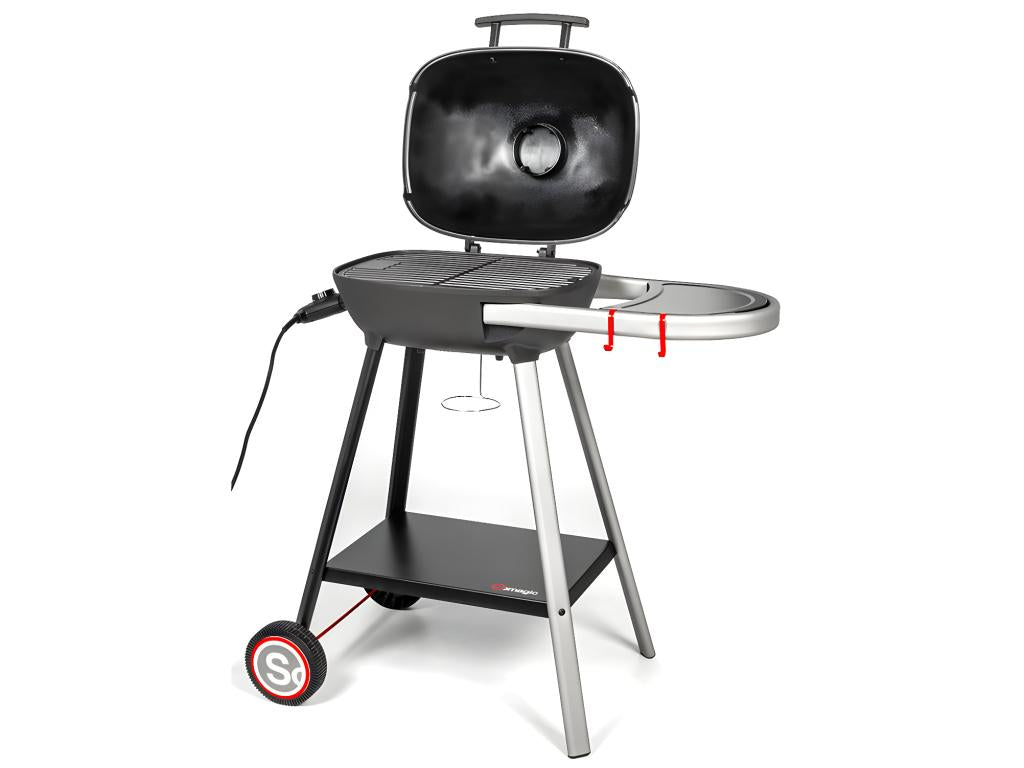 Domopure VYYP70645 Electric Barbecue on Cart