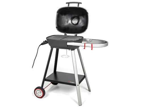 Domopure VYYP70645 Electric Barbecue on Cart
