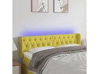 Green LED Headboard 147x16x78/88 cm Fabric UNIQ04445