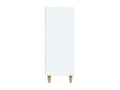 White sideboard 69.5x34x90 cm engineered wood QKYO55391
