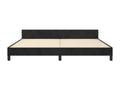 Black Velvet Bed with Headboard 200x200 YGEB98925