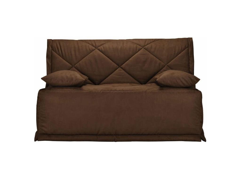 Chicyla microfiber sofa bed with 15cm mattress, Chicyla 140x200 - Light Brown DWQO33024