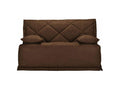 Chicyla microfiber sofa bed with 15cm mattress, Chicyla 140x200 - Light Brown DWQO33024