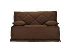 Chicyla microfiber sofa bed with 15cm mattress, Chicyla 140x200 - Light Brown DWQO33024