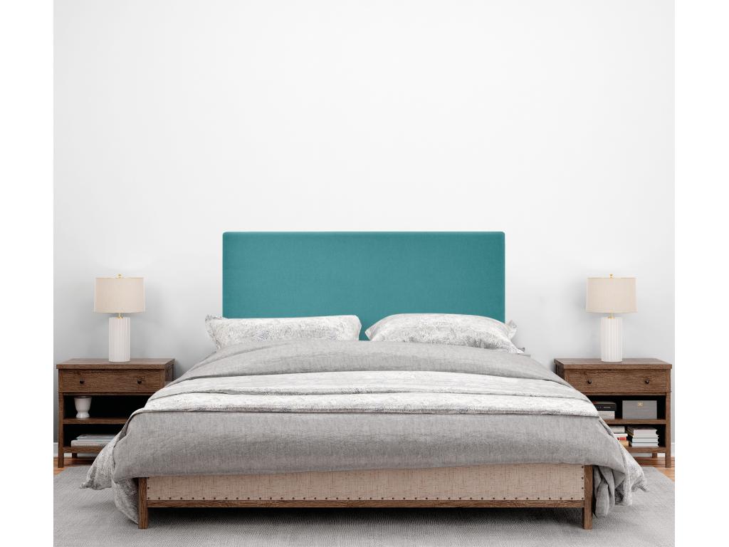 Chicyla Aqualine Smooth Fabric Headboard 90x50cm for 80/90cm Beds - Turquoise YICR53741