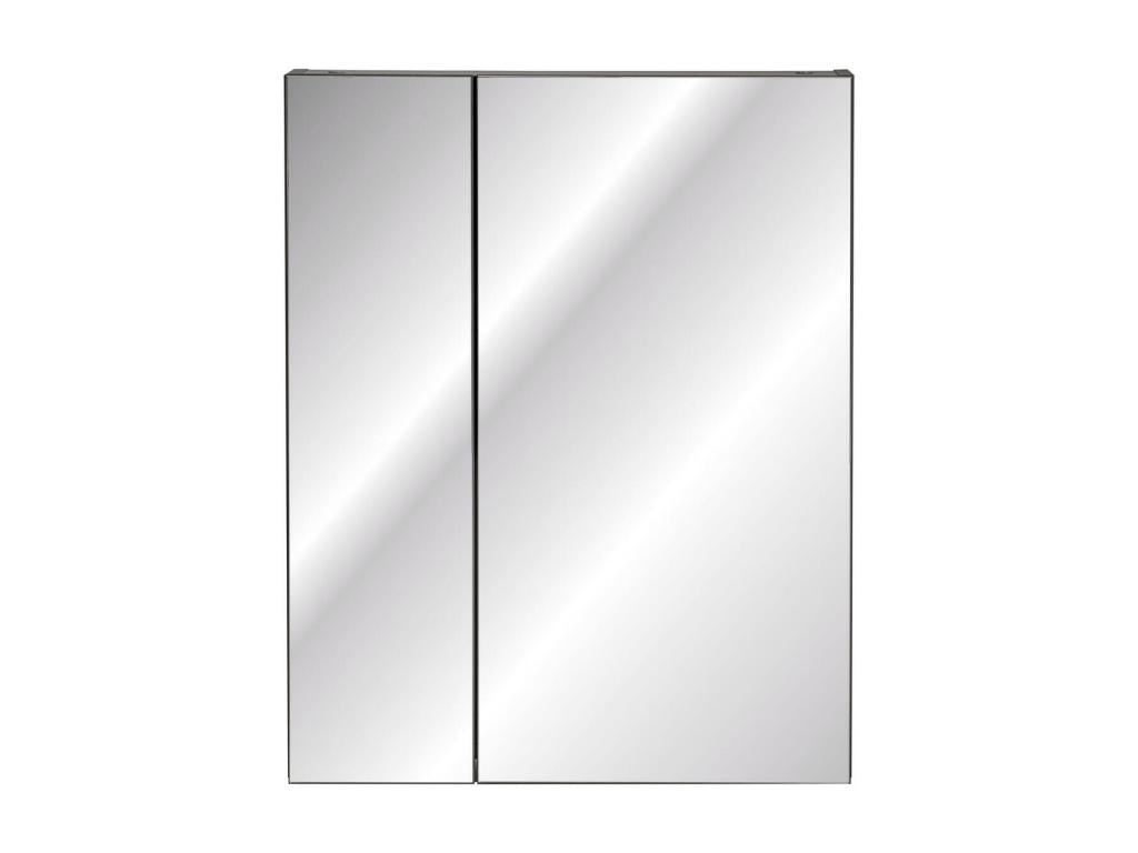 Chicyla MC60 2D Bathroom Cabinets 60x16x75 Dark Grey UPVD35056