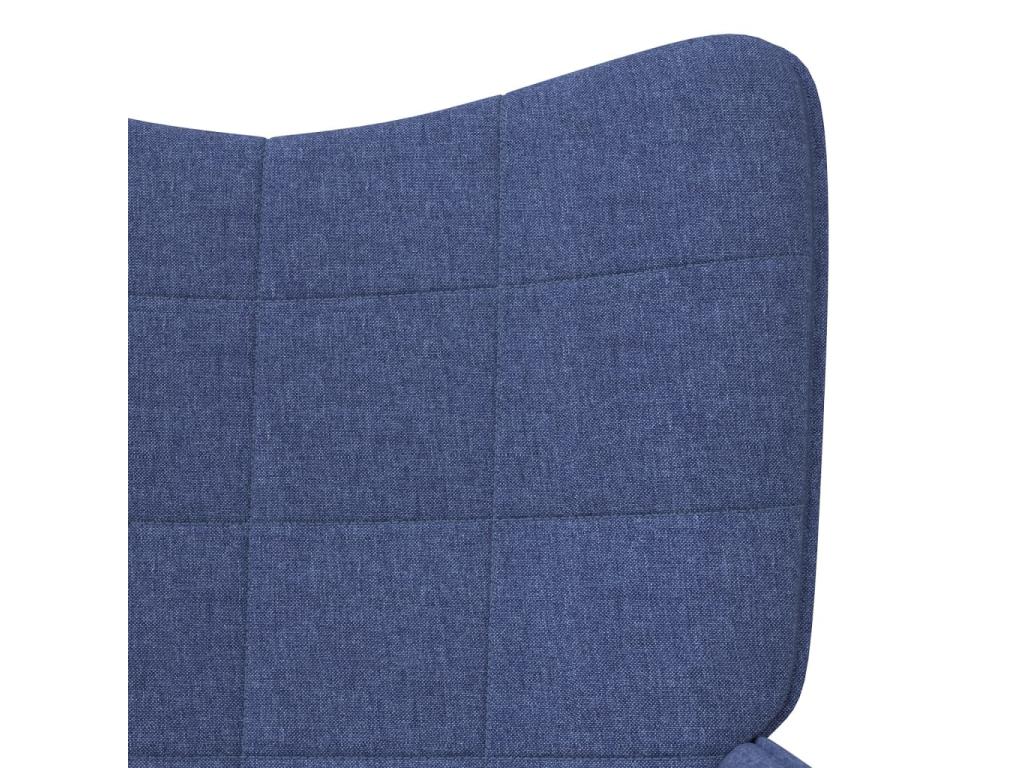Blue Fabric Relaxation Chair TCRO01604