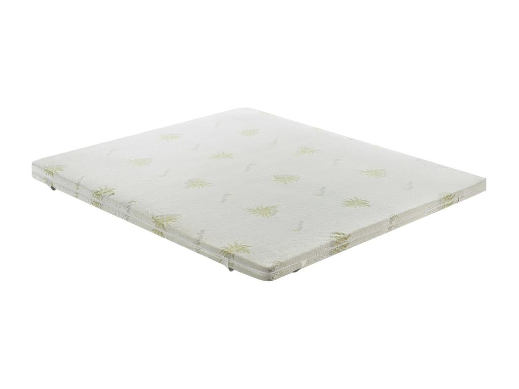 Domopure - Memory Foam Mattress Topper - 5 cm Thick - Removable Aloe Cover Domopure 140x190 OZPV49974