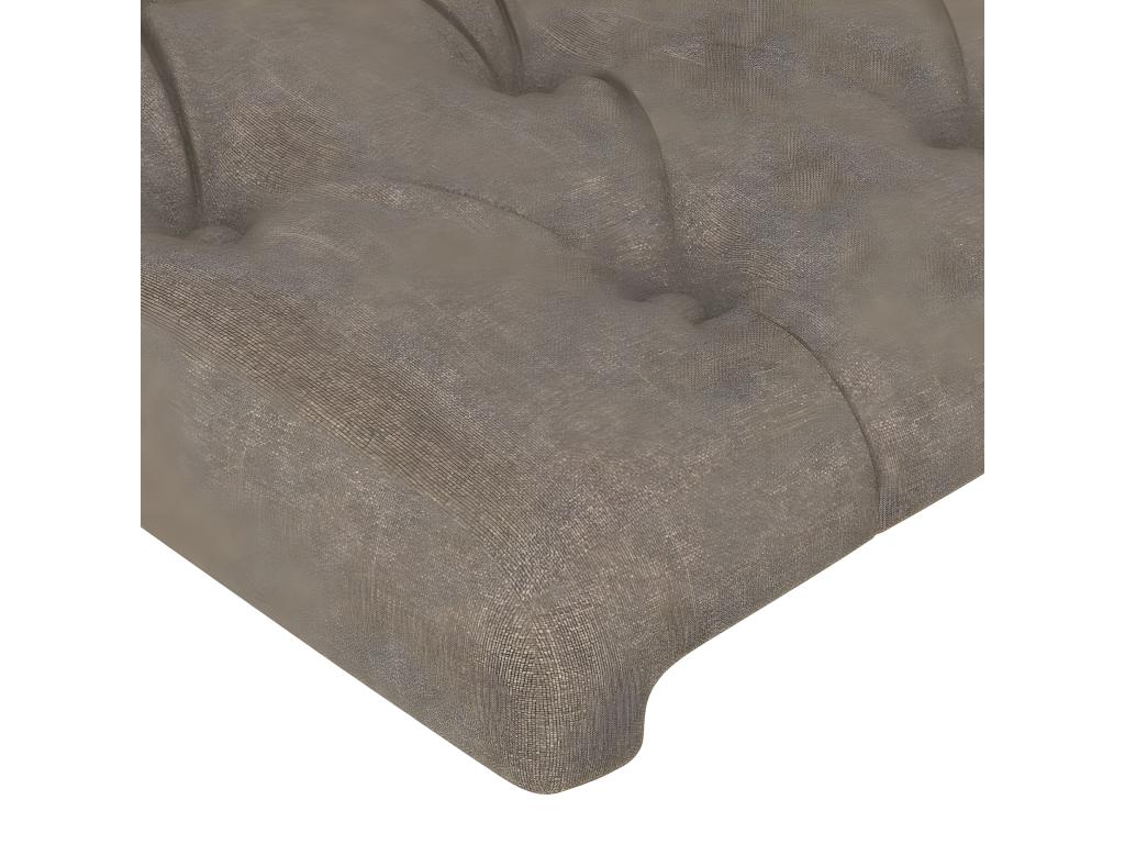 Domopure LED Headboard 200x7x78/88 cm Fabric JONA88290