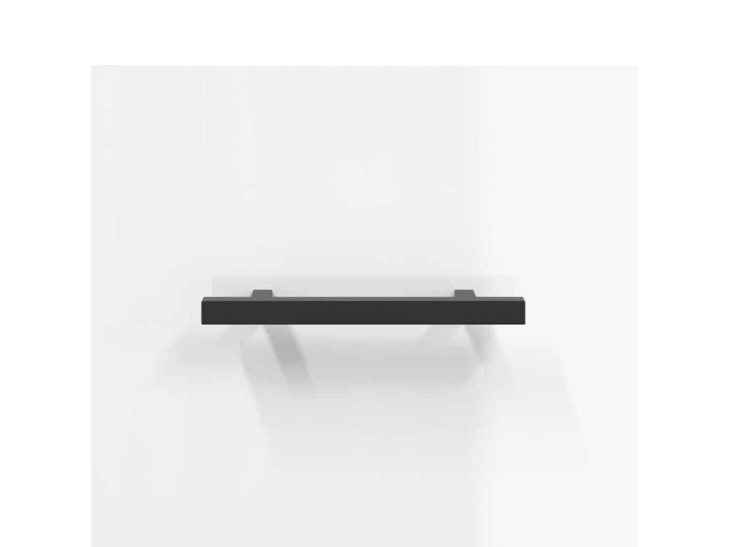 High-gloss white sideboard, 69.5x34x90 cm, engineered wood, YDYW26098