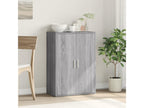 Domopure grey sideboard 60x31x84 cm engineered wood XFTE75326