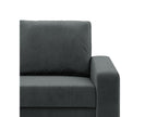 2-seater sofa with sleeper function, Dark Grey EPGO93848