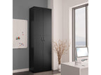 Black office cabinet 60x32x190 MNDJ33329