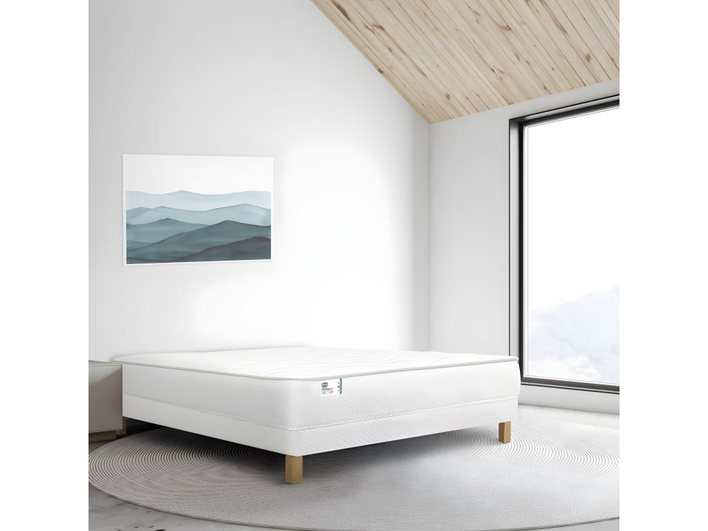 Domopure - Firm spring mattress - Dimensions: 140x190 cm BWOO25034