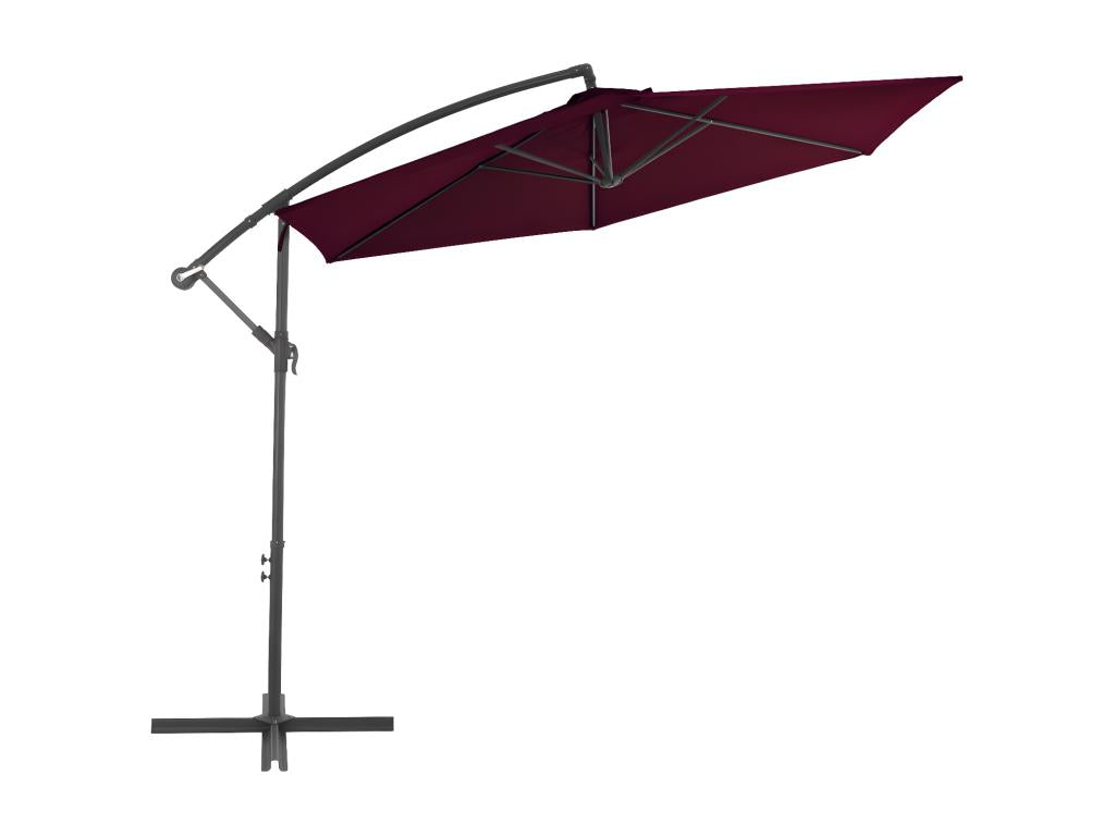 Cantilever parasol with aluminum pole, Bordeaux, 300 cm, EAKC14346