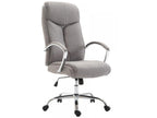 Office chair - Fabric / Chrome metal - Grey - XL Vaud LBDO42019