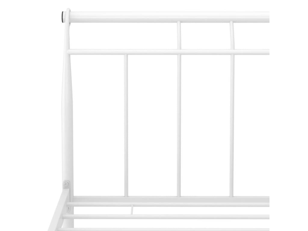 White Metal Bed 160x200 ATYX04935