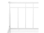 White Metal Bed 160x200 ATYX04935