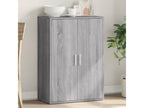 Domopure grey sideboard 60x31x84 cm engineered wood XFTE75326