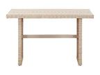 Chicyla Premium - Beige Garden Table 110x60x74 cm Woven Resin EKJA74525