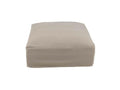 Domopure Pouf Cover 105x105cm Natural TVJE73531