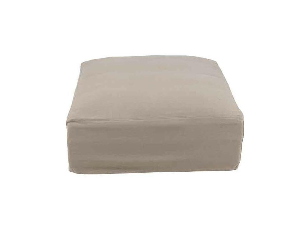 Domopure Pouf Cover 105x105cm Natural TVJE73531