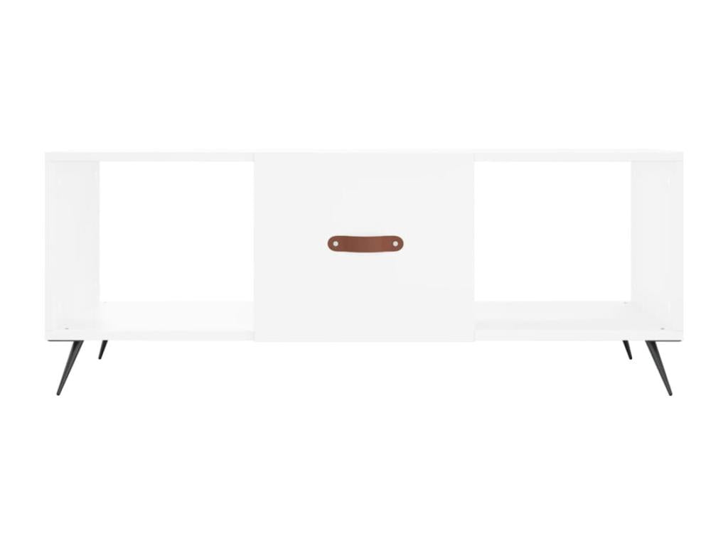 White coffee table 102x50x40 cm engineered wood JHSO75077