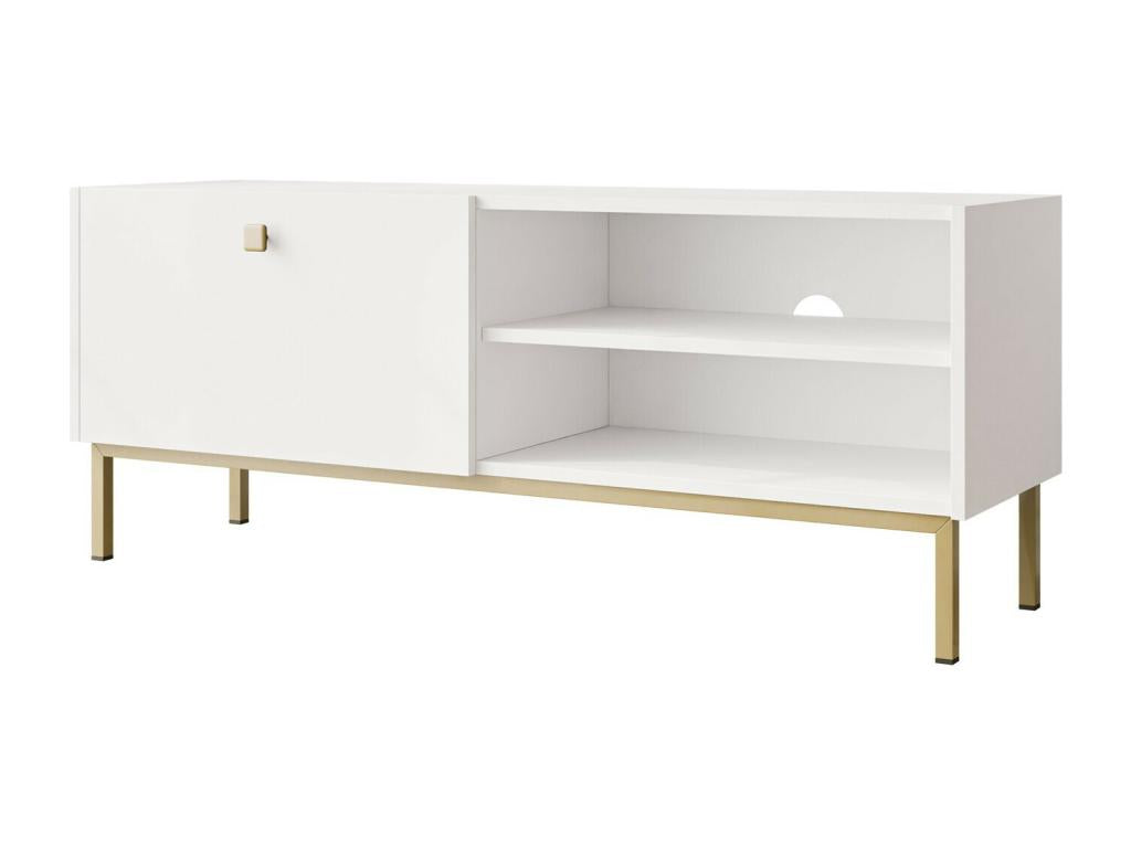 Domopure AB103 White TV Stand 120x48x35cm VWVZ33775