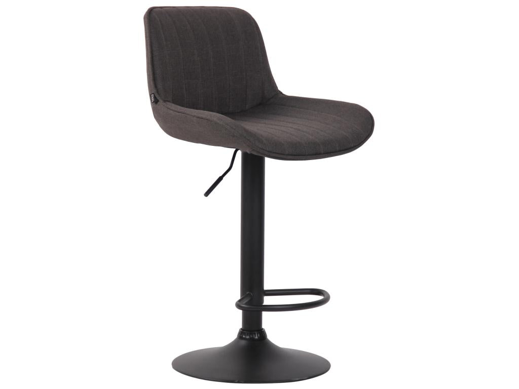 Bar stools - Fabric / Metal - Dark Grey - Chicyla MJIQ44555