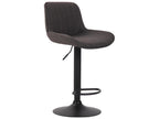 Bar stools - Fabric / Metal - Dark Grey - Chicyla MJIQ44555
