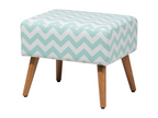 Chicyla Footrest Mint Green Cotton EAQF52904