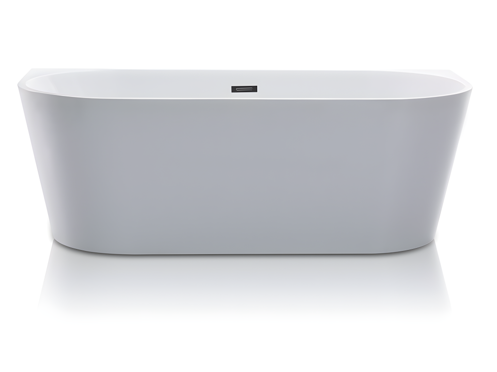 Freestanding bathtub - 255L - 180x75x58 cm - White - Acrylic - Chicyla PYWI26159