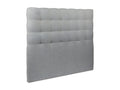 Upholstered Bouclette Headboard, Grey, 160 cm Wide - 10 cm Thick, Padded LKAT53083