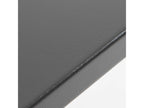 Square garden table in anthracite metal - Domopure WNVU26128