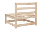 3-piece garden furniture set in solid pine wood ENNB31779