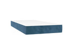 Chicyla bed base with dark blue mattress 100x200 OUNL96291